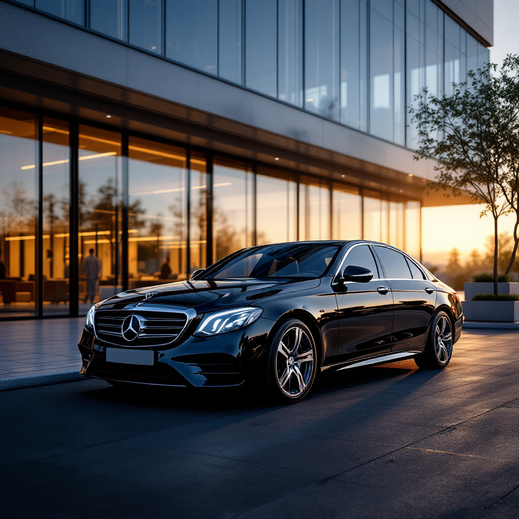 Mercedes E-Class luxury executive car for private hire in Northampton